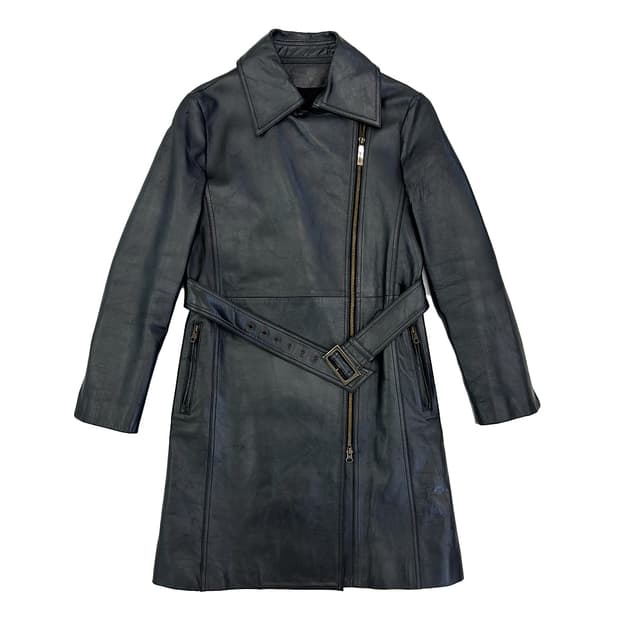 Hysteric Glamour Leather Biker Coat