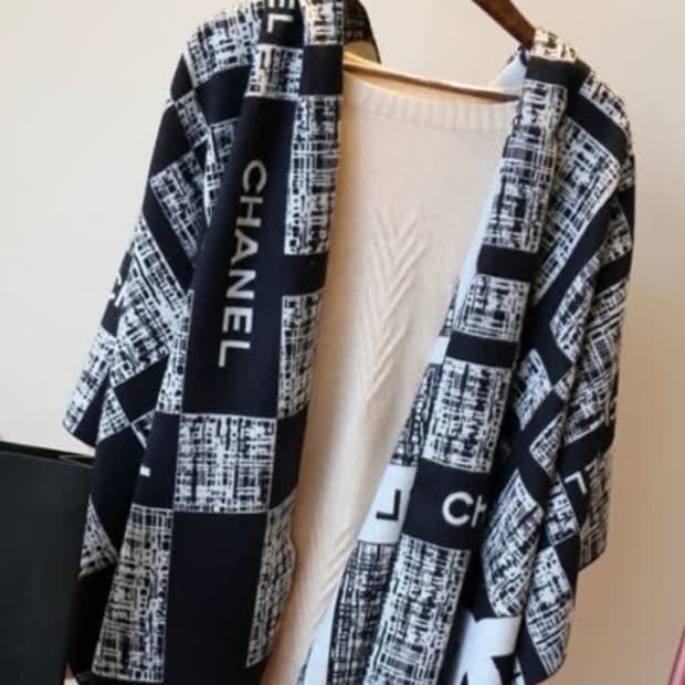 샤넬뷰티 기프트 스카프 숄 무료배송