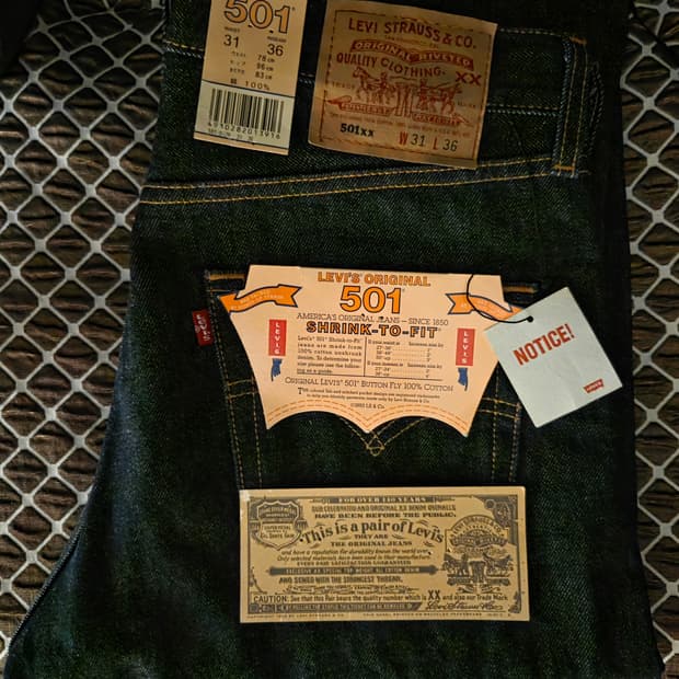 [w31] 00s USA 리바이스 501xx 판매