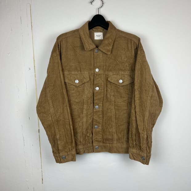 BROWNY VINTAGE 코듀로이 코치 자켓 M