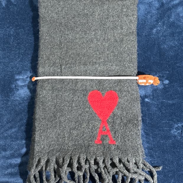 AMI 알파카 울 머플러