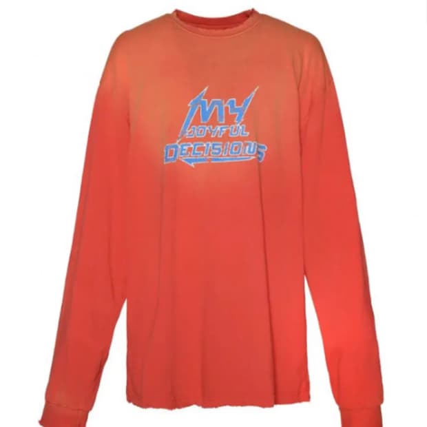 [L] MJD 크랙 로고 롱슬리브