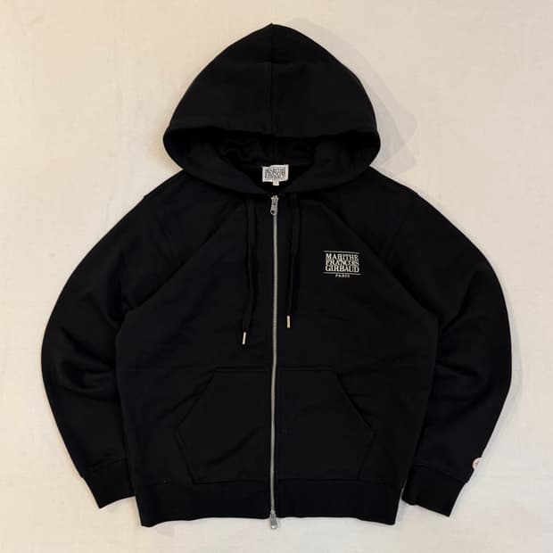 새상품급 마리때 프랑소와 저버 투웨이 후드집업 블랙