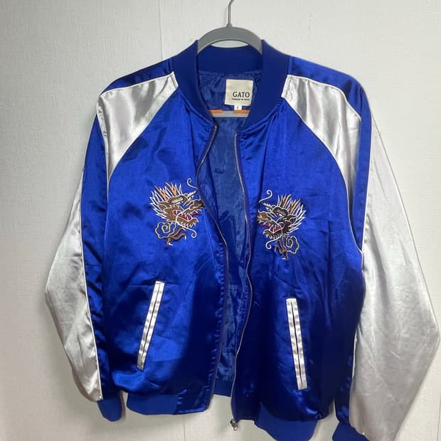 GATO 용 자수 스카잔 블루