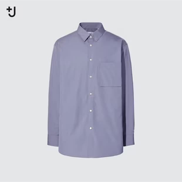 [XL]유니클로 +J 수피마코튼셔츠(그레이)