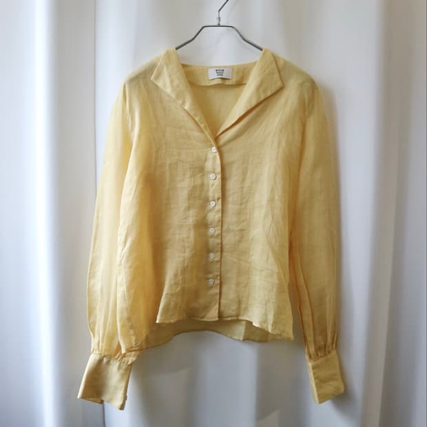 Maryam Nassir Zadeh viscose open shirt