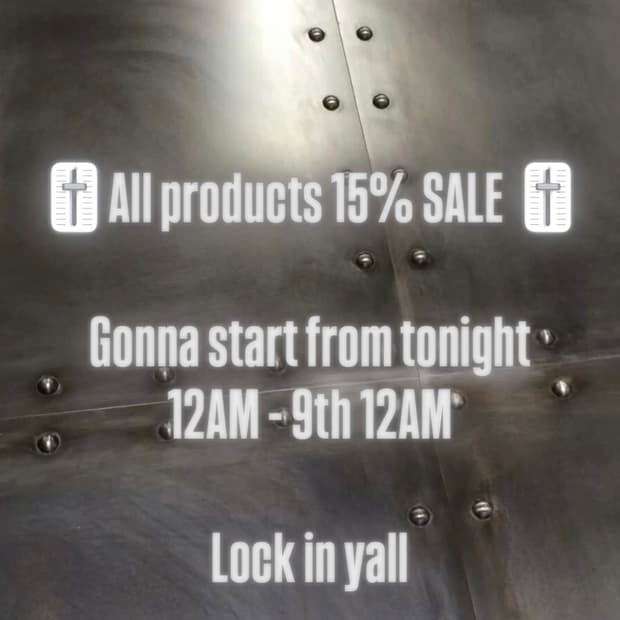 All products 15% SALE