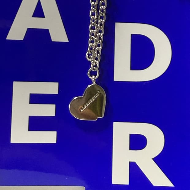 아더에러 트윈 하트 목걸이