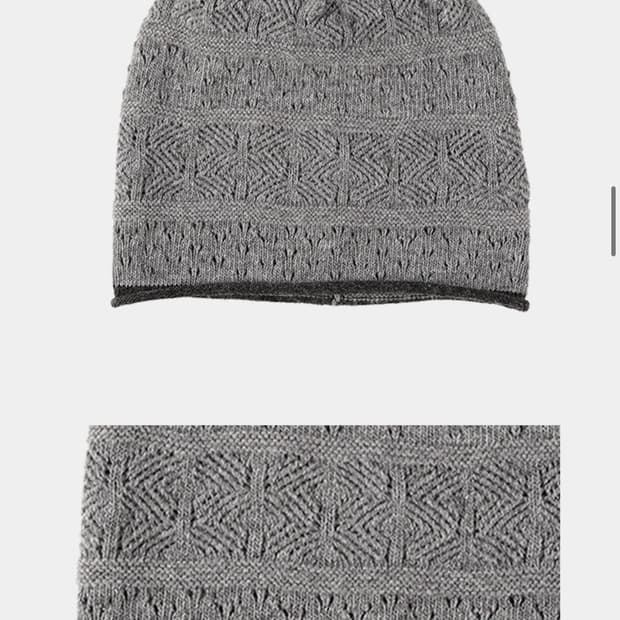 하이산  더스티 니트 비니