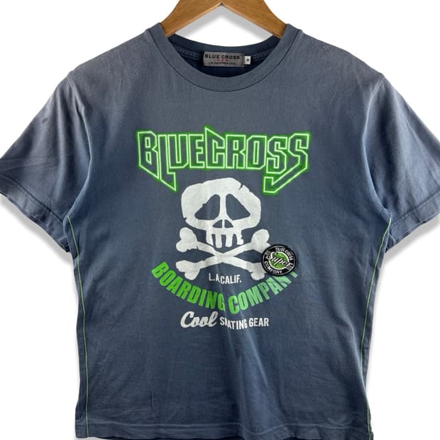 JPN 스컬 워싱 티셔츠2718