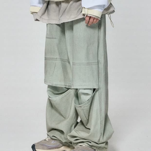 (XL)스키즘인듀싱 빅바이커 팬츠