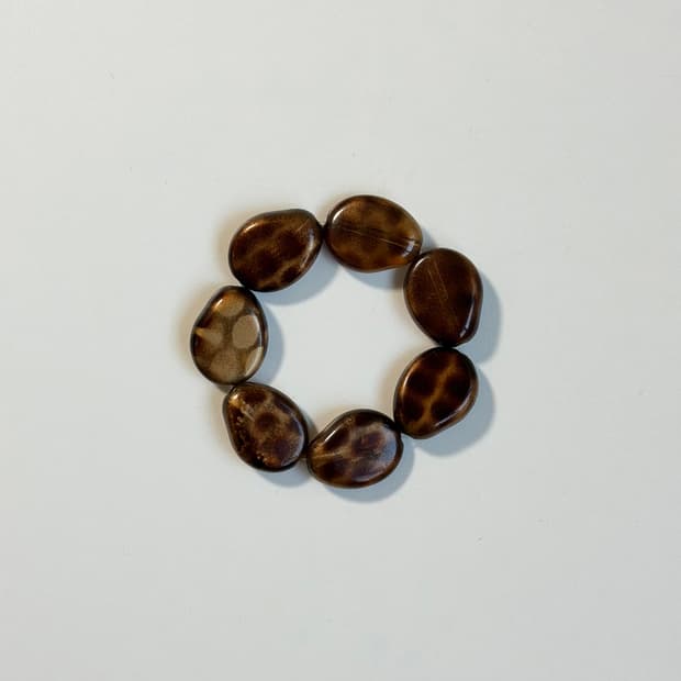 Leopard Bracelet - Brown