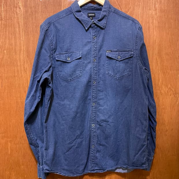 (L) Buffalo David Bitton 데님 셔츠