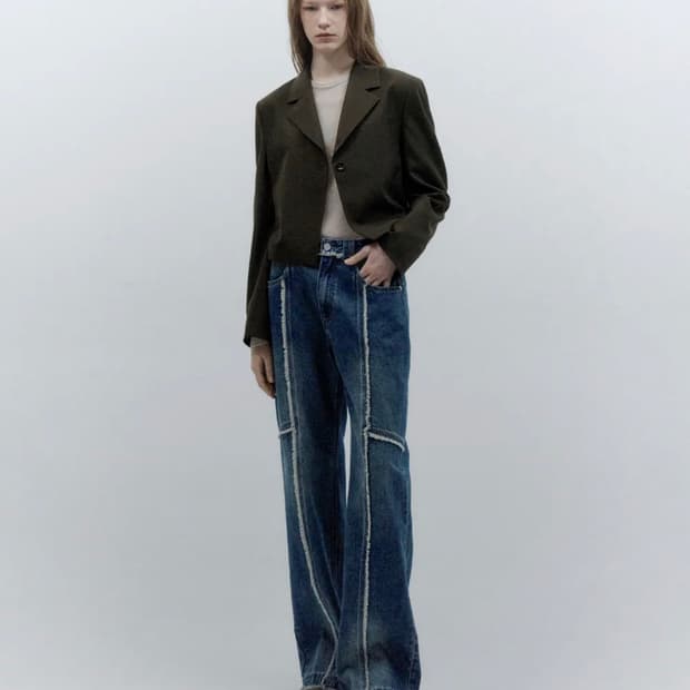 인사일런스 테슬 디바이드 데님 