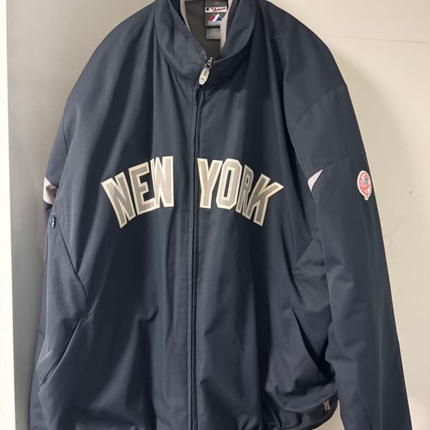 마제스틱 뉴욕 양키즈 어웨이자켓 XL