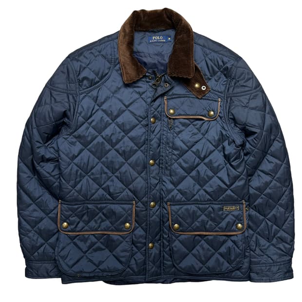폴로 퀼팅 패딩