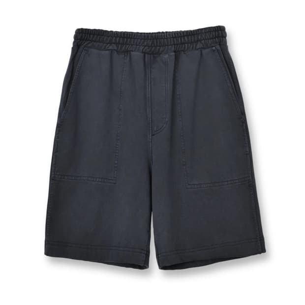 [새제품] 브라운야드 퍼티그 스웻쇼츠 Washed Black 3