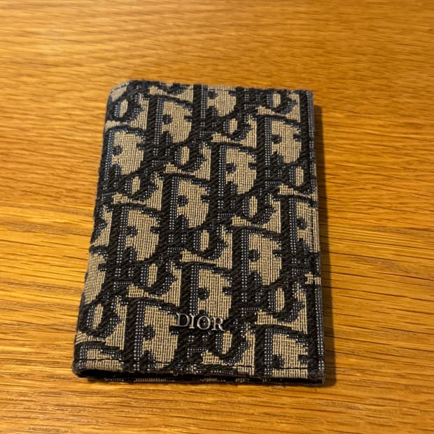 디올 오블리크 카드지갑