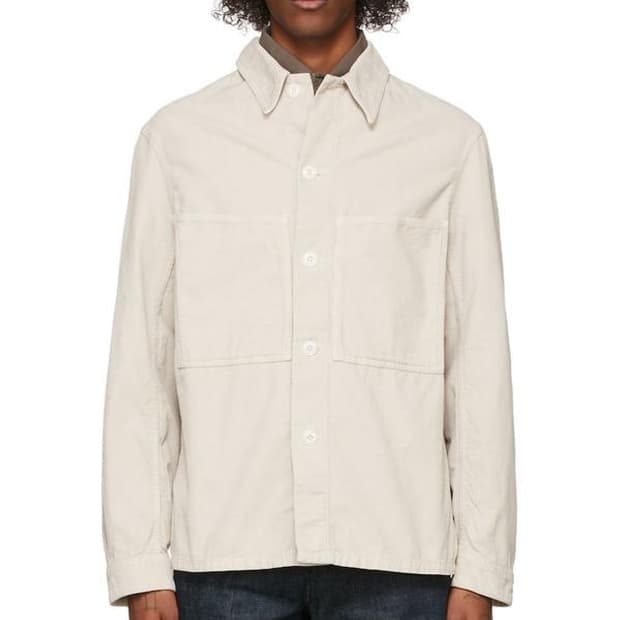 [48] 르메르 코튼 코듀로이 오버셔츠 플라스터