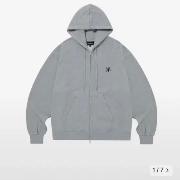 우알롱 후드집업