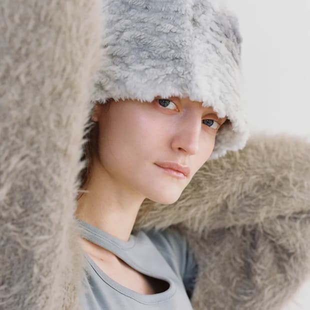 어썸니즈 퍼 램프쉐이드 헷 (스노우 그레이)