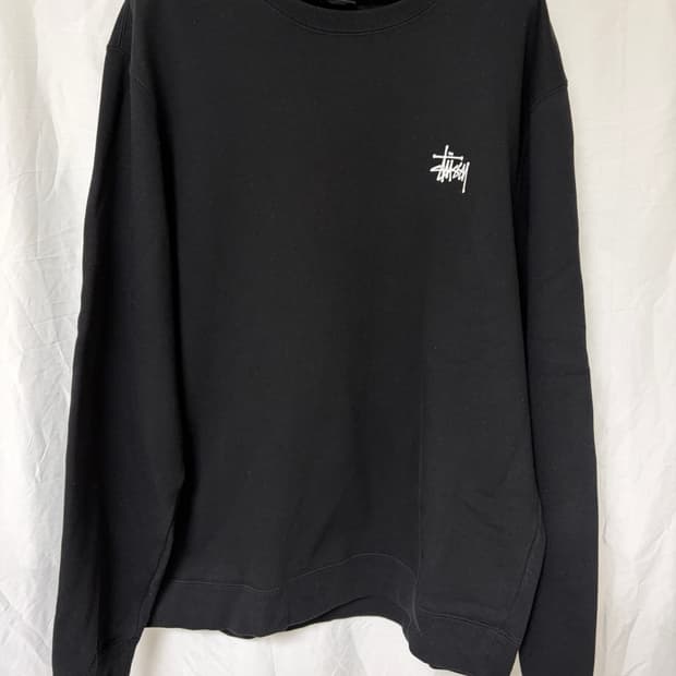 스투시 베이직 맨투맨 XL