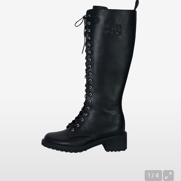 애즈온 버디 아일렛 BUDDY EYELET 부츠