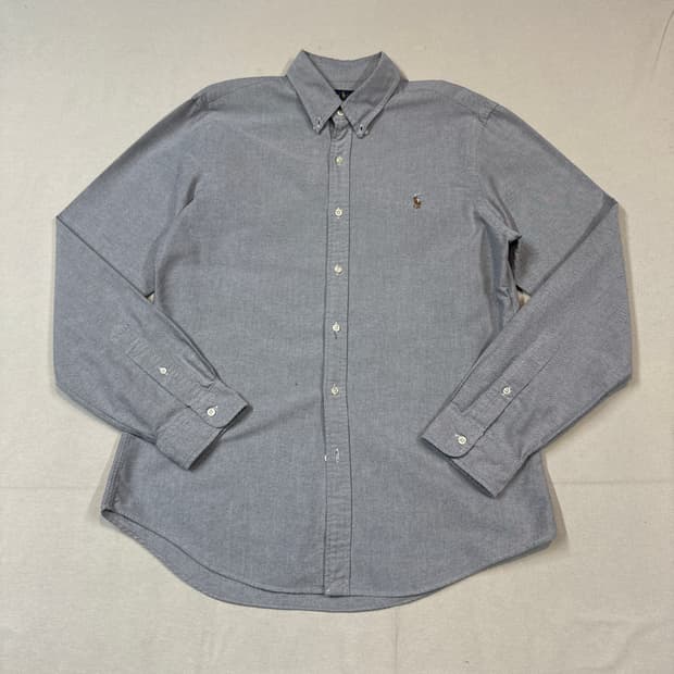 L) 폴로 랄프로렌 클래식 옥스포드 셔츠 그레이