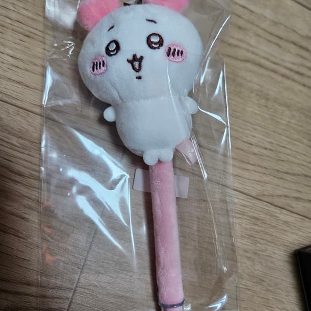 먼작귀 인형 볼펜