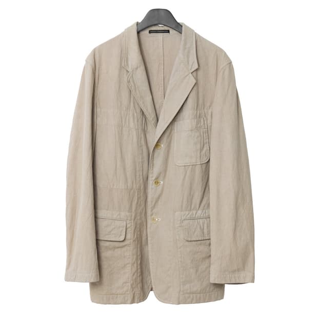 ‘00s Cotton Dyed Tailored Jacket Tea