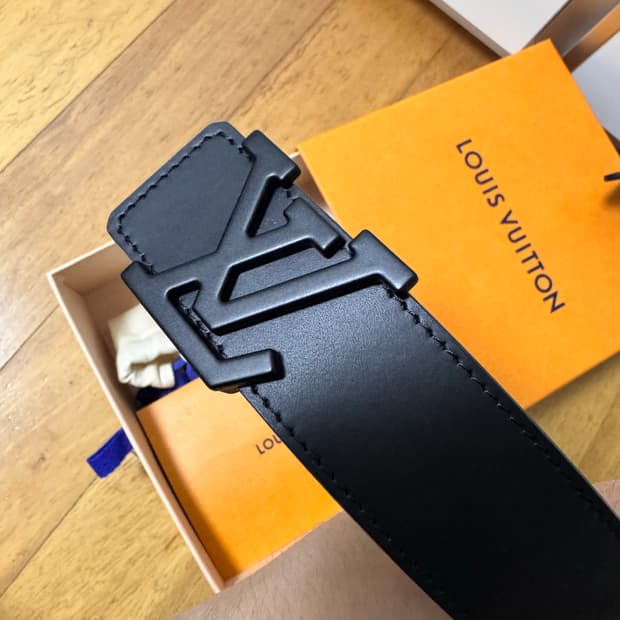 루이비통 에어로그램 리버서블 벨트 35mm