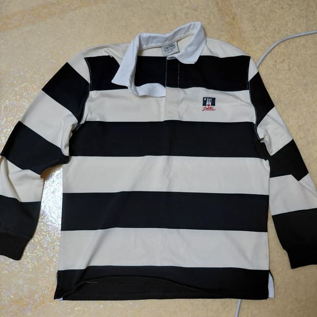 팀코믹스 로리타 럭비 카라 티셔츠 L