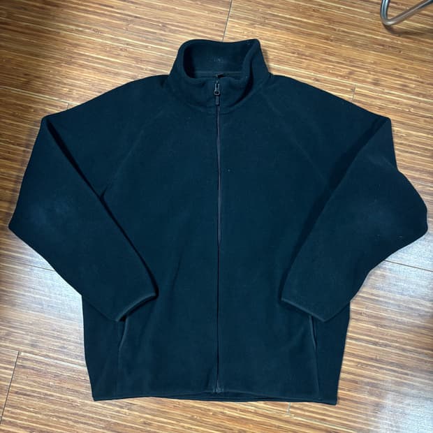 유니클로 후리스 블랙 XL