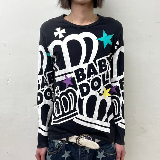 Baby doll retro star long sleeve