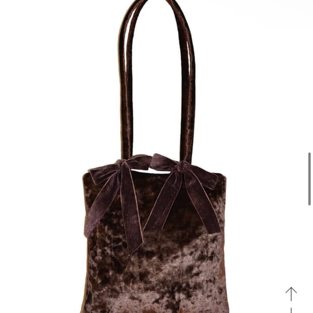 플랜포아더데이 리본 백 초코 컬러