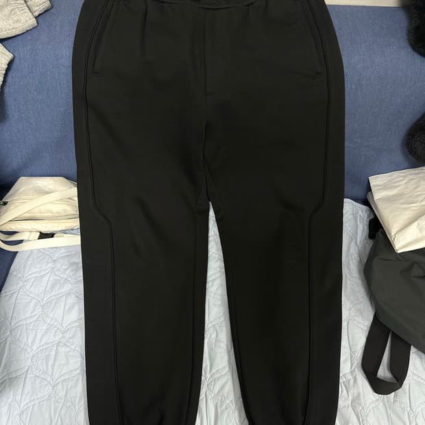 준지 조거팬츠 블랙