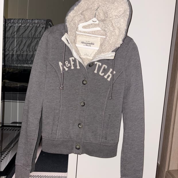 아베크롬비 양털 후드집업