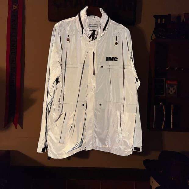 HMC Light Reflex Wind Jacket Grey