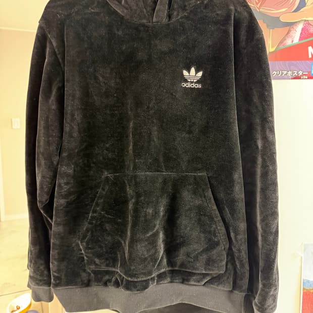 아디다스 벨벳후드