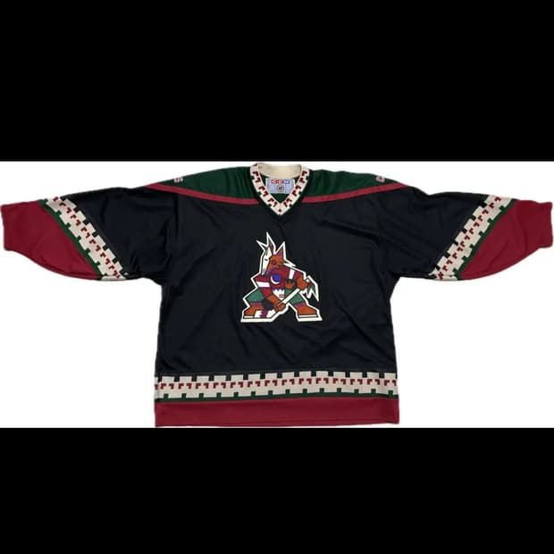 CCM 90s NHL 피닉스 코요테 하키 져지 네고가능!