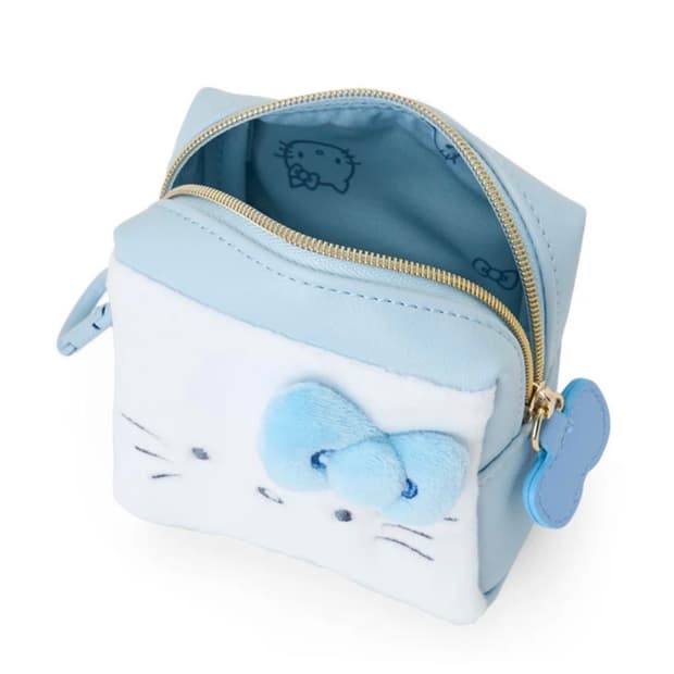 헬로키티 하늘색 시각 파우치 홀더