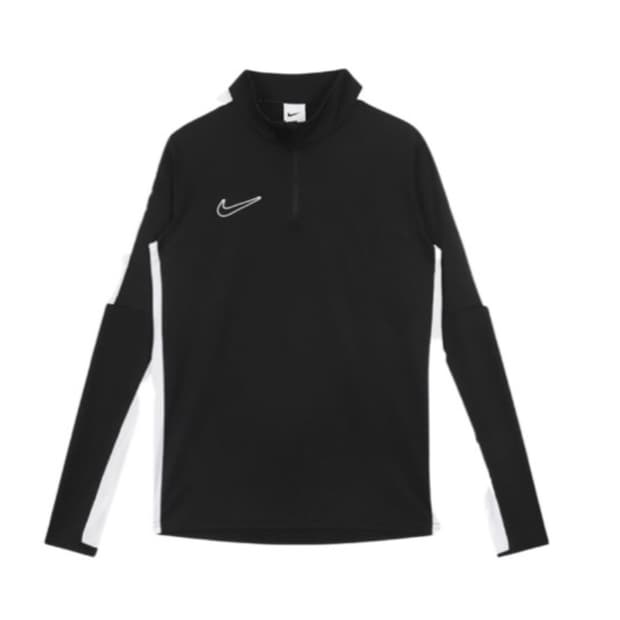 나이키 드라이핏 반집업 블랙 s