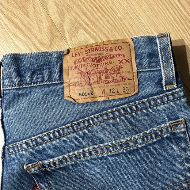 리바이스 made in usa 501 32