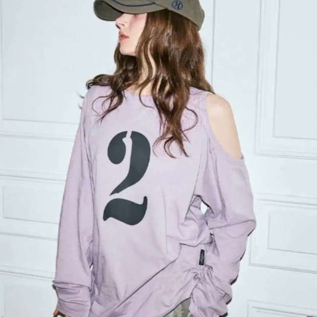 새상품)더미스테리어스호텔 222홀슬리브 라벤더