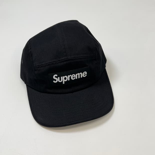 슈프림 워시드 치노 트윌캡 블랙