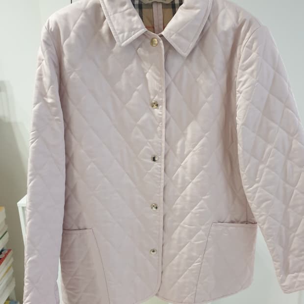 버버리 연핑꾸 퀼팅자켓