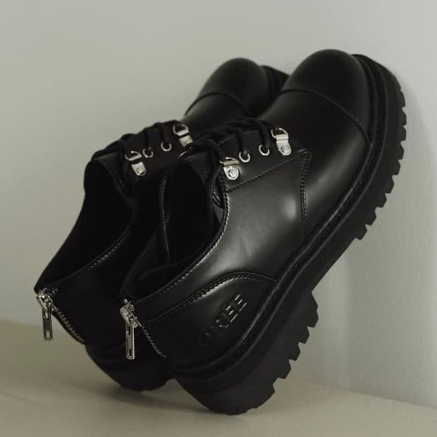 Oree 뉴욕 지퍼 더비슈즈 