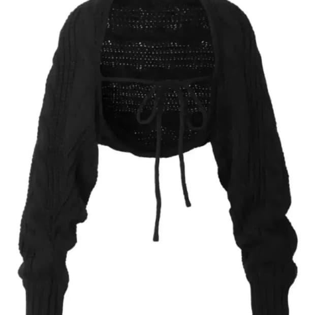 쓰리타임즈 cable baggy 볼레로