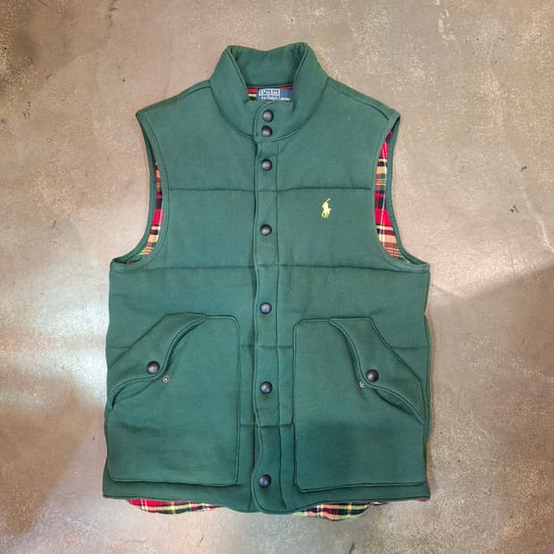 폴로 패딩 조끼 M