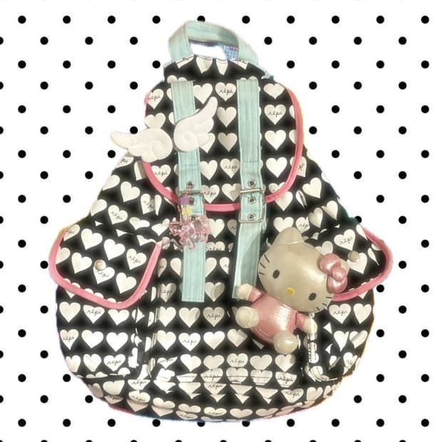 레피피알 마리오 하트패턴 백팩 🫶🏻